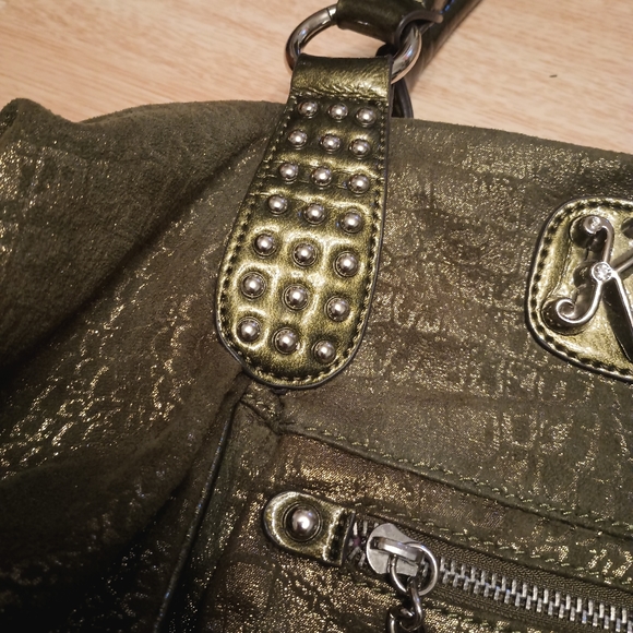 Kathy Van Zeeland Bags Kathy Van Zeeland Soft Olive Green Purse Bag